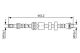 BOSCH Bremsschlauch 1 987 481 740