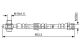 BOSCH Bremsschlauch 1 987 481 742