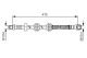BOSCH Bremsschlauch 1 987 481 A01