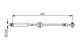 BOSCH Bremsschlauch 1 987 481 A47