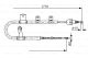 BOSCH Seilzug, Feststellbremse 1 987 482 075