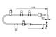 BOSCH Seilzug, Feststellbremse 1 987 482 077