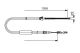BOSCH Seilzug, Feststellbremse 1 987 482 125