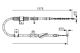 BOSCH Seilzug, Feststellbremse 1 987 482 168