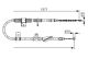 BOSCH Seilzug, Feststellbremse 1 987 482 169