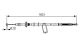 BOSCH Seilzug, Feststellbremse 1 987 482 174