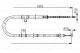 BOSCH Seilzug, Feststellbremse 1 987 482 183
