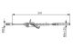 BOSCH Seilzug, Feststellbremse 1 987 482 188