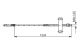 BOSCH Seilzug, Feststellbremse 1 987 482 195