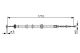 BOSCH Seilzug, Feststellbremse 1 987 482 207