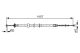 BOSCH Seilzug, Feststellbremse 1 987 482 236