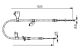 BOSCH Seilzug, Feststellbremse 1 987 482 247