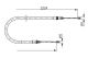 BOSCH Seilzug, Feststellbremse 1 987 482 303