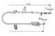 BOSCH Seilzug, Feststellbremse 1 987 482 305