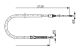 BOSCH Seilzug, Feststellbremse 1 987 482 324