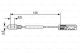 BOSCH Seilzug, Feststellbremse 1 987 482 452