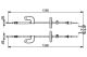 BOSCH Seilzug, Feststellbremse 1 987 482 459