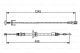 BOSCH Seilzug, Feststellbremse 1 987 482 524