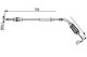 BOSCH Seilzug, Feststellbremse 1 987 482 556