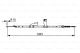 BOSCH Seilzug, Feststellbremse 1 987 482 617