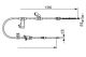 BOSCH Seilzug, Feststellbremse 1 987 482 626