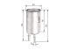 BOSCH Kraftstofffilter F 026 403 771