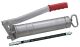 MATO Ganzstahl-Fettpresse E500 mit 300 mm Sicherheits-Gummipanzerschlauch RH-30C, mit Anschlussgewinde M10x1