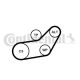 CONTINENTAL CTAM Keilrippenriemensatz 6PK1045K1