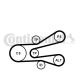 CONTINENTAL CTAM Keilrippenriemensatz 6PK1440K1