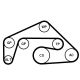 CONTINENTAL CTAM Keilrippenriemensatz 6PK2415K1