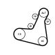 CONTINENTAL CTAM Keilrippenriemensatz 7PK1196 EXTRA K2