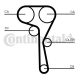 CONTINENTAL CTAM Wasserpumpe + Zahnriemensatz CT1167WP3PRO