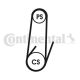 CONTINENTAL CTAM Keilrippenriemensatz 4PK1022 ELAST T1
