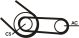 CONTINENTAL CTAM Keilrippenriemensatz 4PK916 ELAST T1