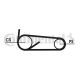 CONTINENTAL CTAM Keilrippenriemensatz 4PK922 ELAST T1