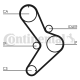 CONTINENTAL CTAM Zahnriemensatz CT731K1