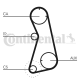 CONTINENTAL CTAM Zahnriemensatz CT869K1