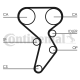 CONTINENTAL CTAM Zahnriemensatz CT879K1