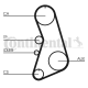 CONTINENTAL CTAM Zahnriemensatz CT919K1