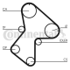 CONTINENTAL CTAM Zahnriemensatz CT940K2