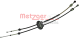 METZGER Seilzug, Schaltgetriebe 3150058