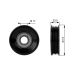 GATES Spannrolle, Keilrippenriemen T38030