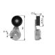 GATES Riemenspanner, Keilrippenriemen T38104