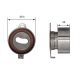 GATES Spannrolle, Zahnriemen T41011