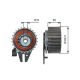 GATES Spannrolle, Zahnriemen T43239