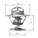 GATES Thermostat, Kühlmittel TH00682G1