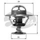 GATES Thermostat, Kühlmittel TH04277G1