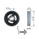 GATES Riemenscheibe, Kurbelwelle TVD1061A