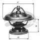 GATES Thermostat, Kühlmittel TH12685G1