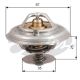 GATES Thermostat, Kühlmittel TH14387G1